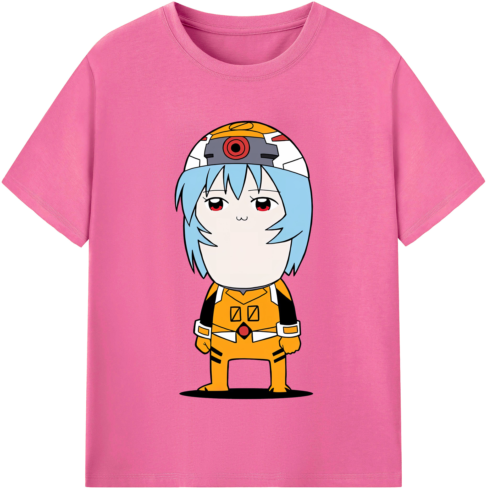 （画像用） EVA 新世紀エヴァンゲリオン レディースカジュアルプリントTシャツ（綿100％）